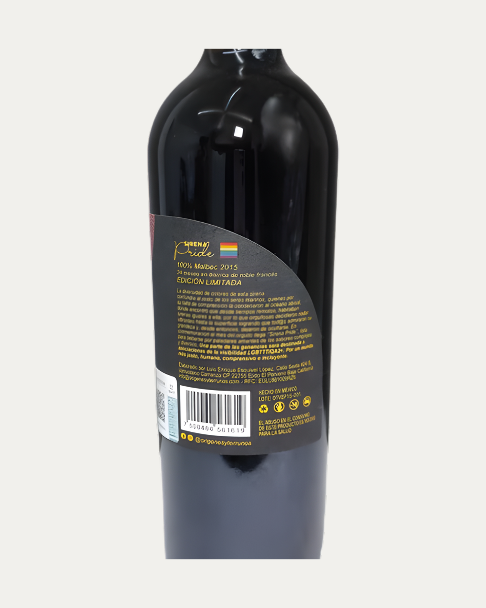 Vino Sirena Pride de 750 ml presentado en botella individual de alta calidad