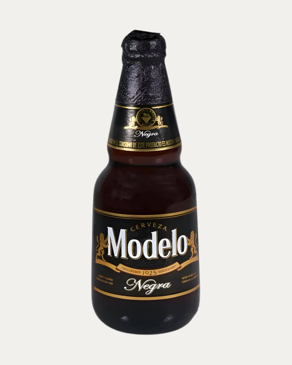 Cerveza oscura Negra Modelo de 355 ml presentada en caja con 12 piezas