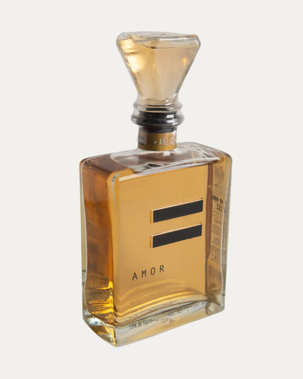 Tequila Añejo Amor Propio 750ml. presentado en botella individual de alta calidad