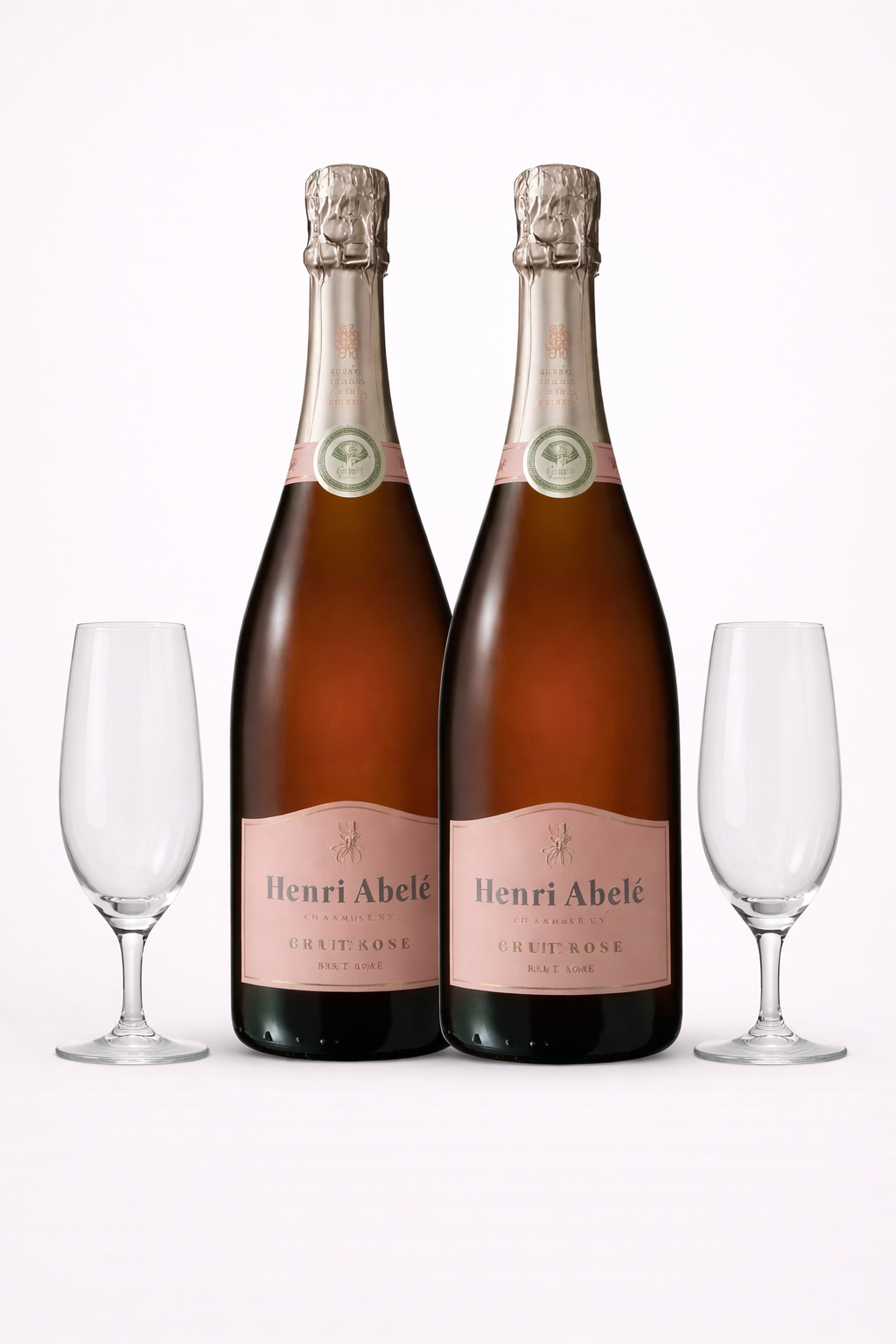 Pack de 2 Champagne Henri Abele 750 ml, elegancia francesa