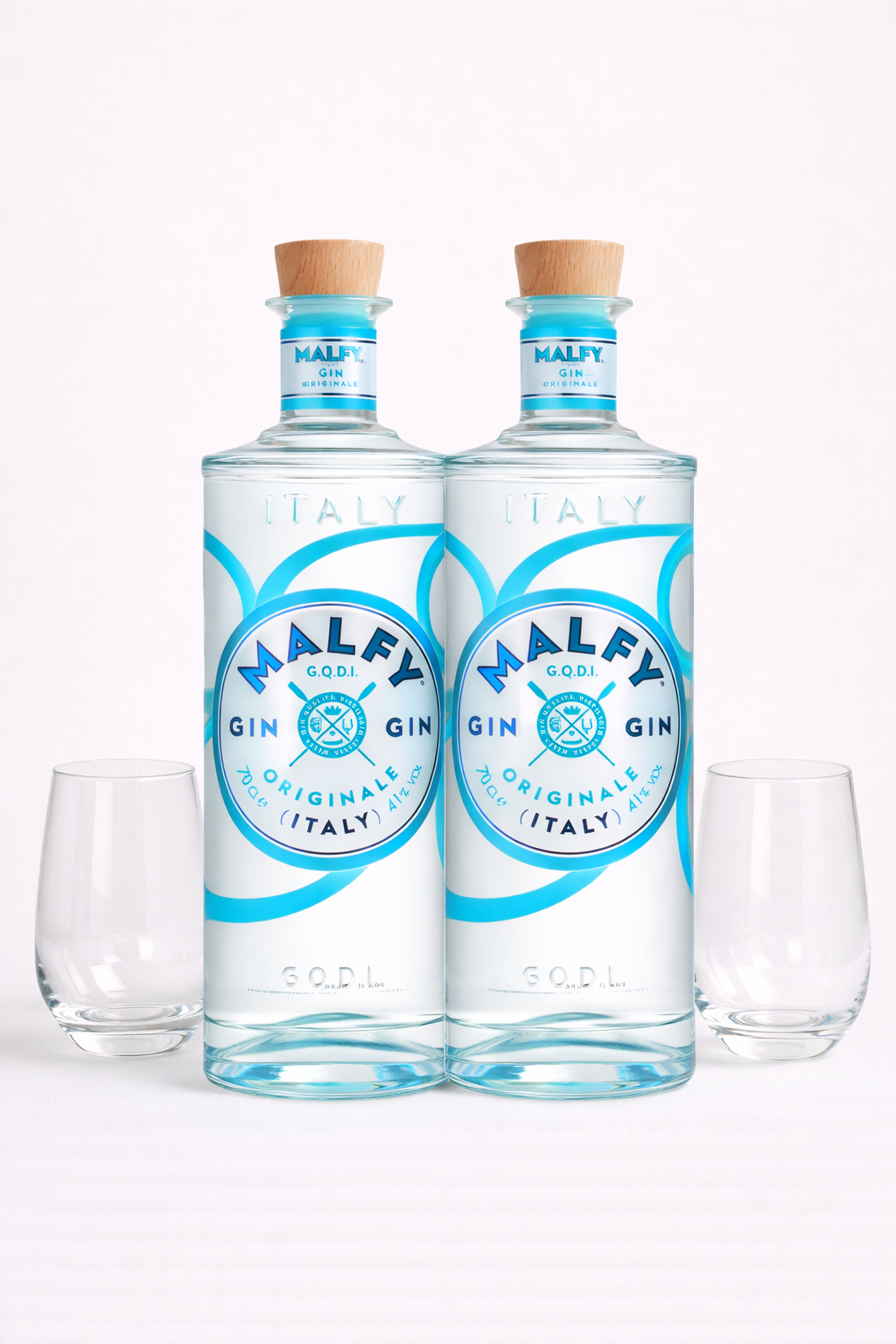Pack de 2 Ginebras Malfy 750 ml, ginebra italiana premium