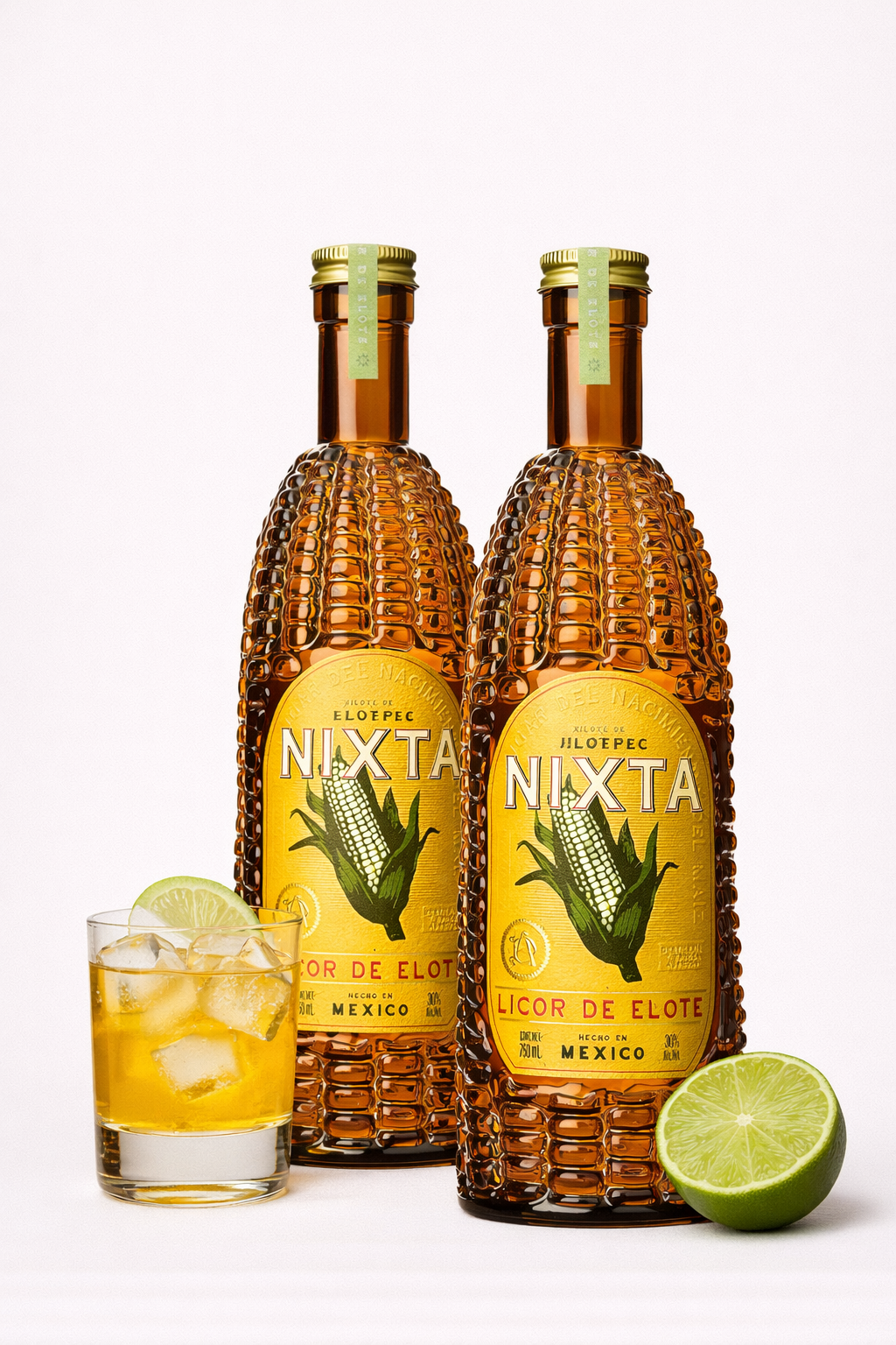 Pack de 2 Licores de Maíz Nixta 750 ml, artesanal mexicano