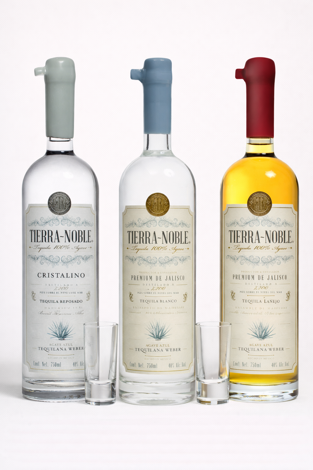 Pack de 2 Tequila Tierra Noble 750 ml, sabor suave y premium